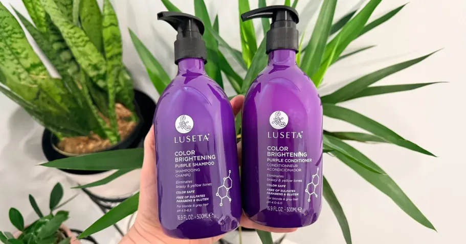 Luseta Color Brightening Purple Shampoo & Conditioner Set