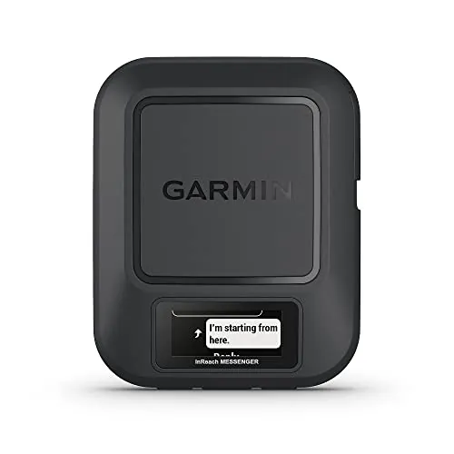 Garmin inReach Messenger Satellite Communicator, Global Two-Way Messaging