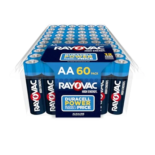 Rayovac AA Batteries 60-Pack