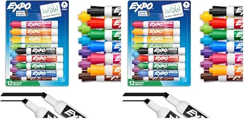 EXPO Dry Erase Markers 24-Count