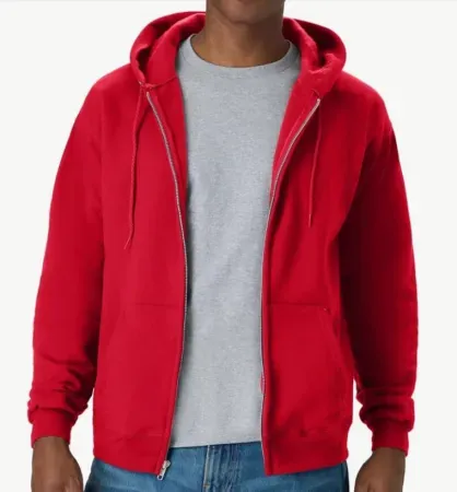Hanes Full-Zip Eco-Smart Men's Hoodie