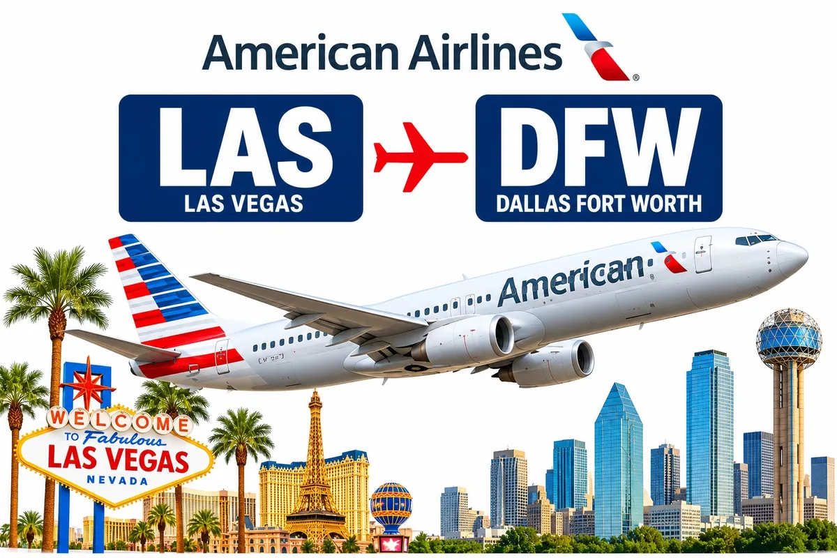 Roundtrip Flights Between Las Vegas and Dallas Texas