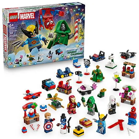 317-Pc LEGO Marvel Advent Calendar 2026