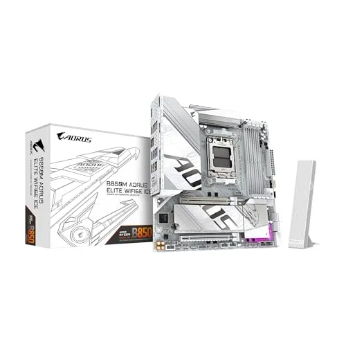 Amazon Resale: GIGABYTE B850M AORUS Elite WIFI6E ICE