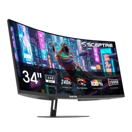 Sceptre Curved 34" WQHD 240Hz Gaming Monitor