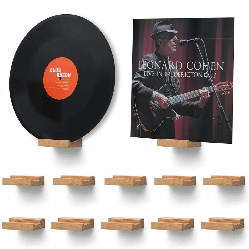 Small Wall Mount Vinyl Record Shelf