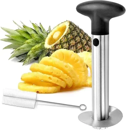UMUACCAN Stainless Steel Pineapple Peeler Corer Cutter