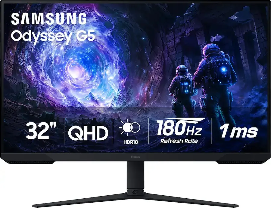 Samsung Odyssey G51F 32" 1440p HDR 180Hz Gaming Monitor