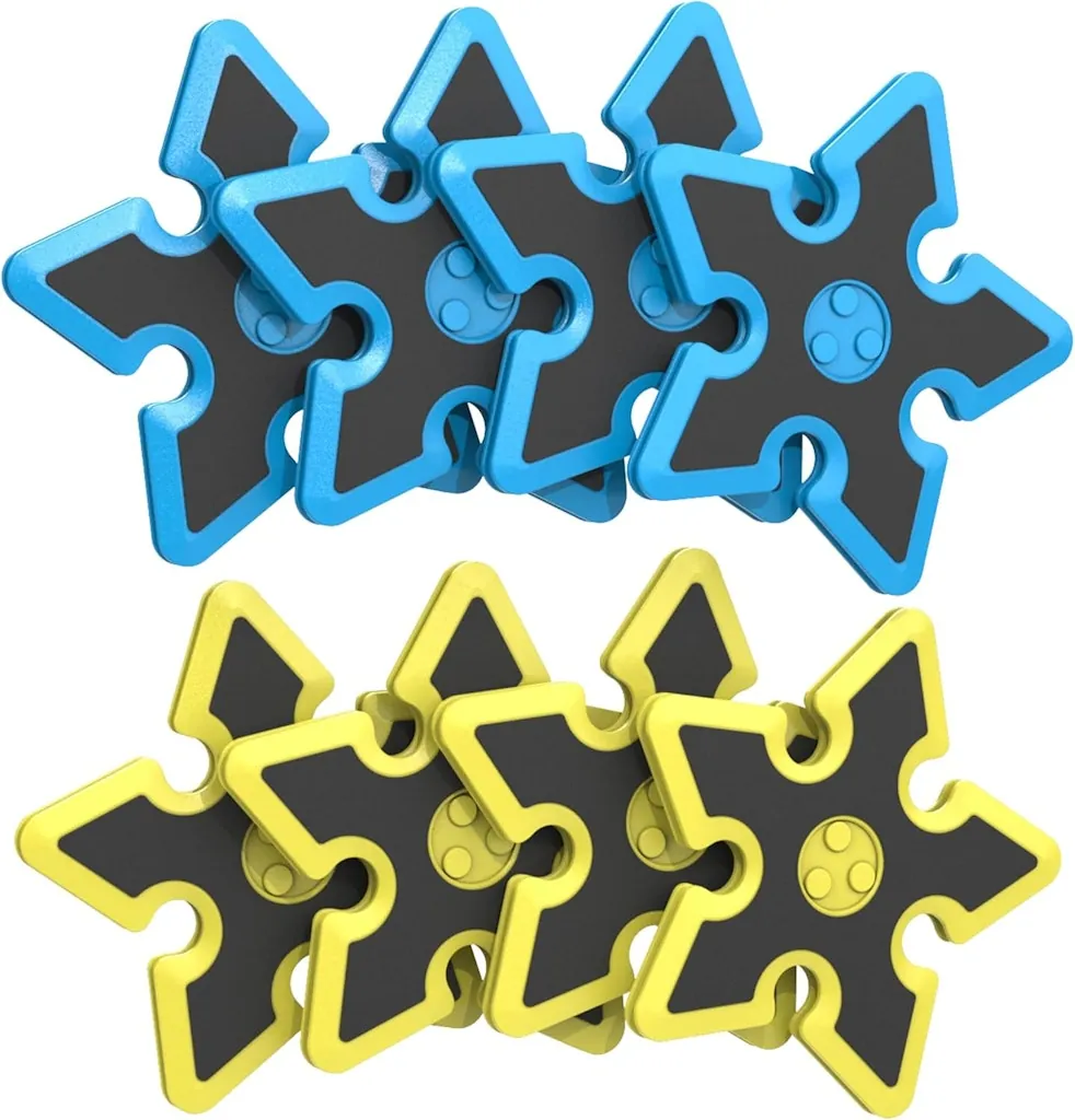 EastPoint Foam Throwing Stars 8-Pack