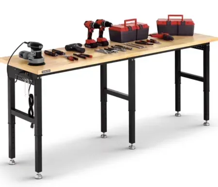 WORKPRO 96"x24" Large Workbench