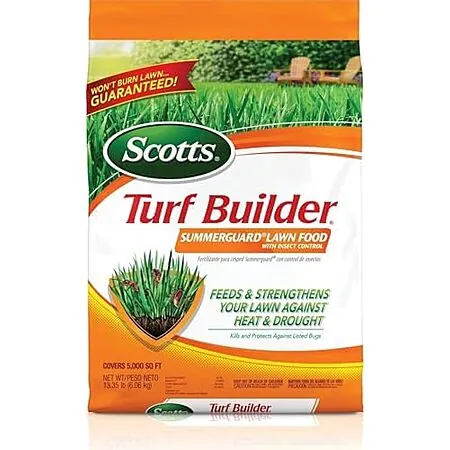 13.35-lbs (5000-sq-ft) Scotts Turf Builder SummerGuard Lawn Food w/ Insect Control