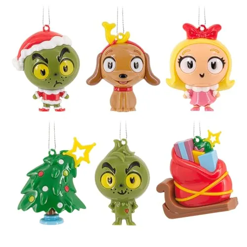 Hallmark The Grinch Mystery Blind Box Ornaments 2-Pack