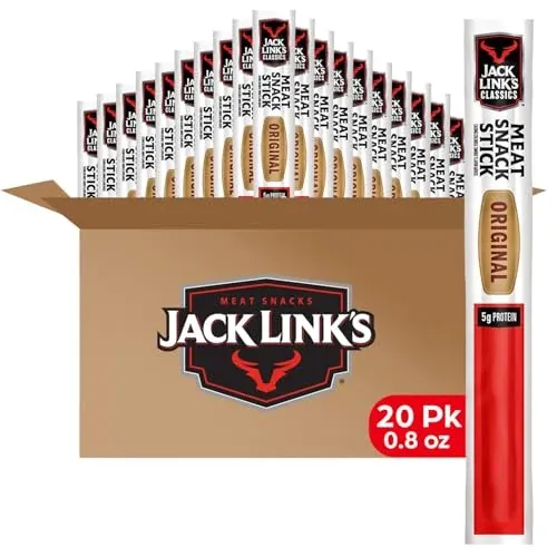 Jack Link’s Classics Original Jerky Sticks (20 Count)