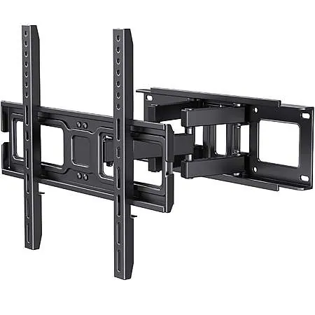 MountFTV Full Motion TV Wall Mount for 26-65" TVs (Up to 110 lbs)