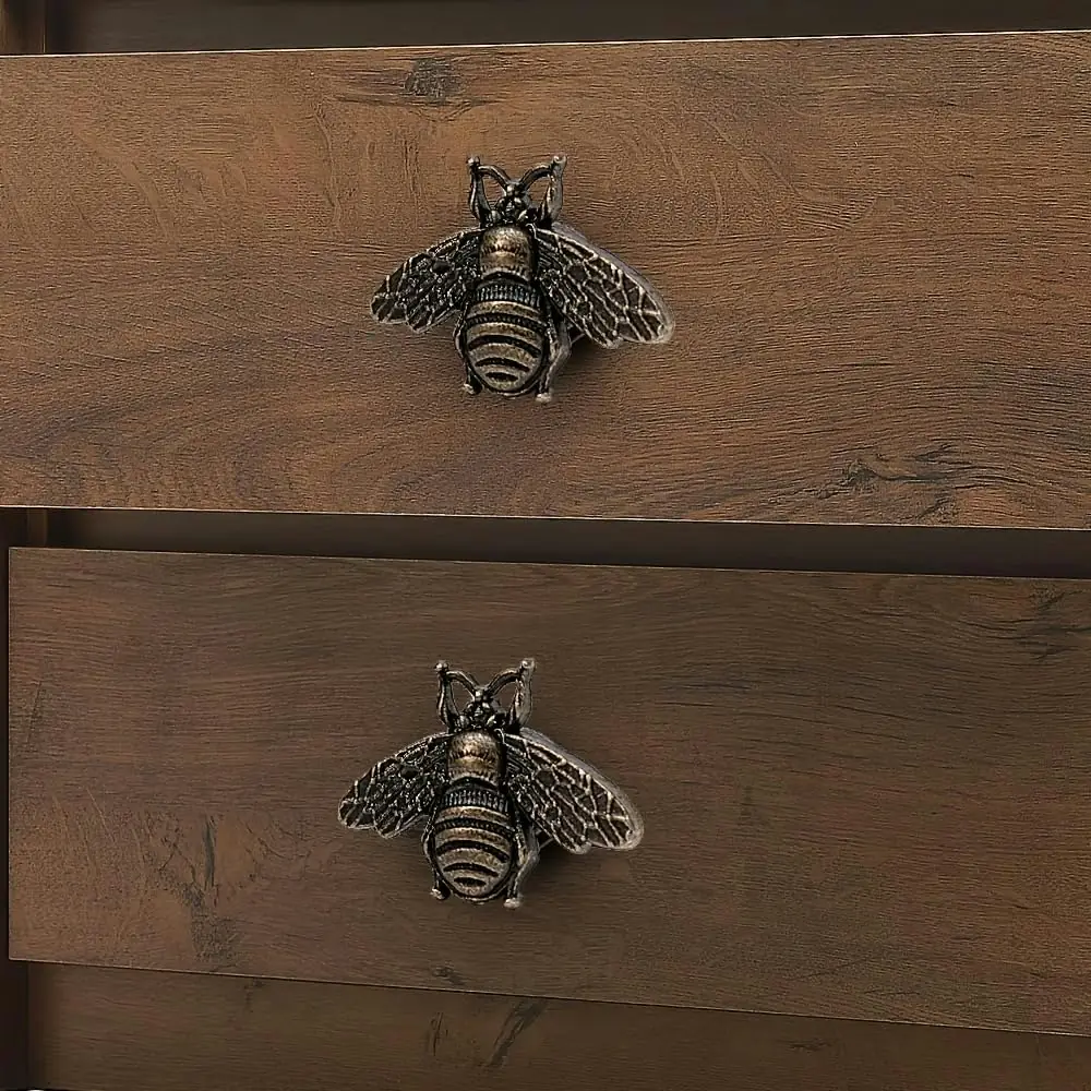 Vintage Bee Cabinet Pulls 6-Pack