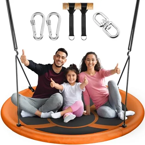 Everyfun 43 Inch Saucer Tree Swing
