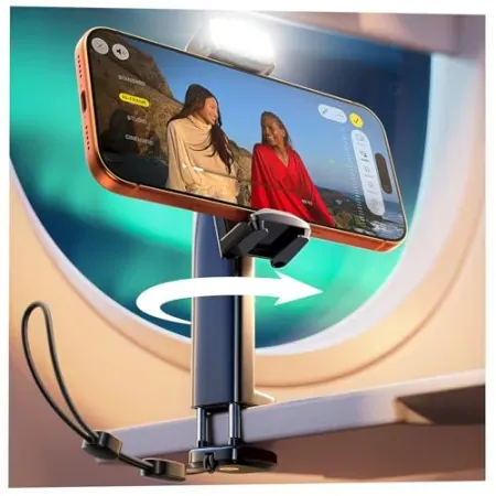 LISEN Phone Holder Mount w/ LED Light