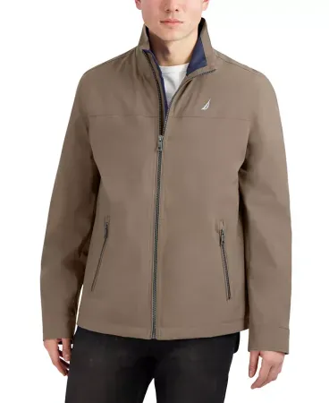 Nautica Men's Stretch Performance Windbreaker Rain Jacket