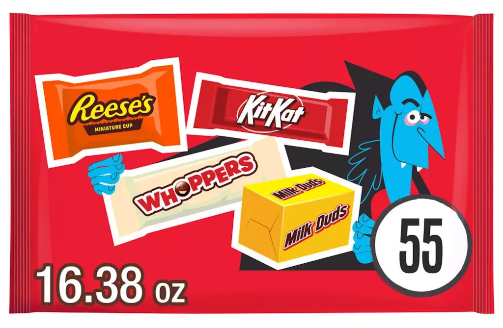 Hershey's Assorted Chocolate Miniatures 55-Piece Bulk Bag