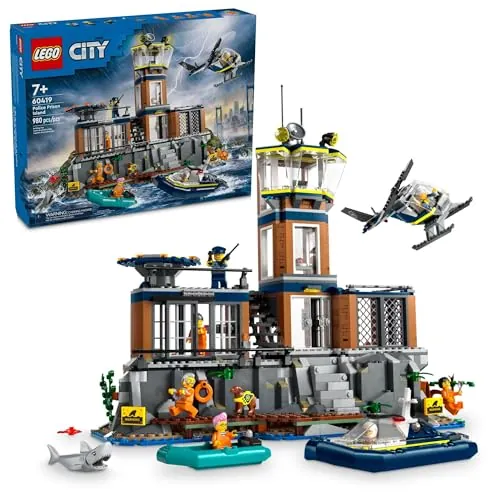 LEGO City Police Prison Island 980-Piece