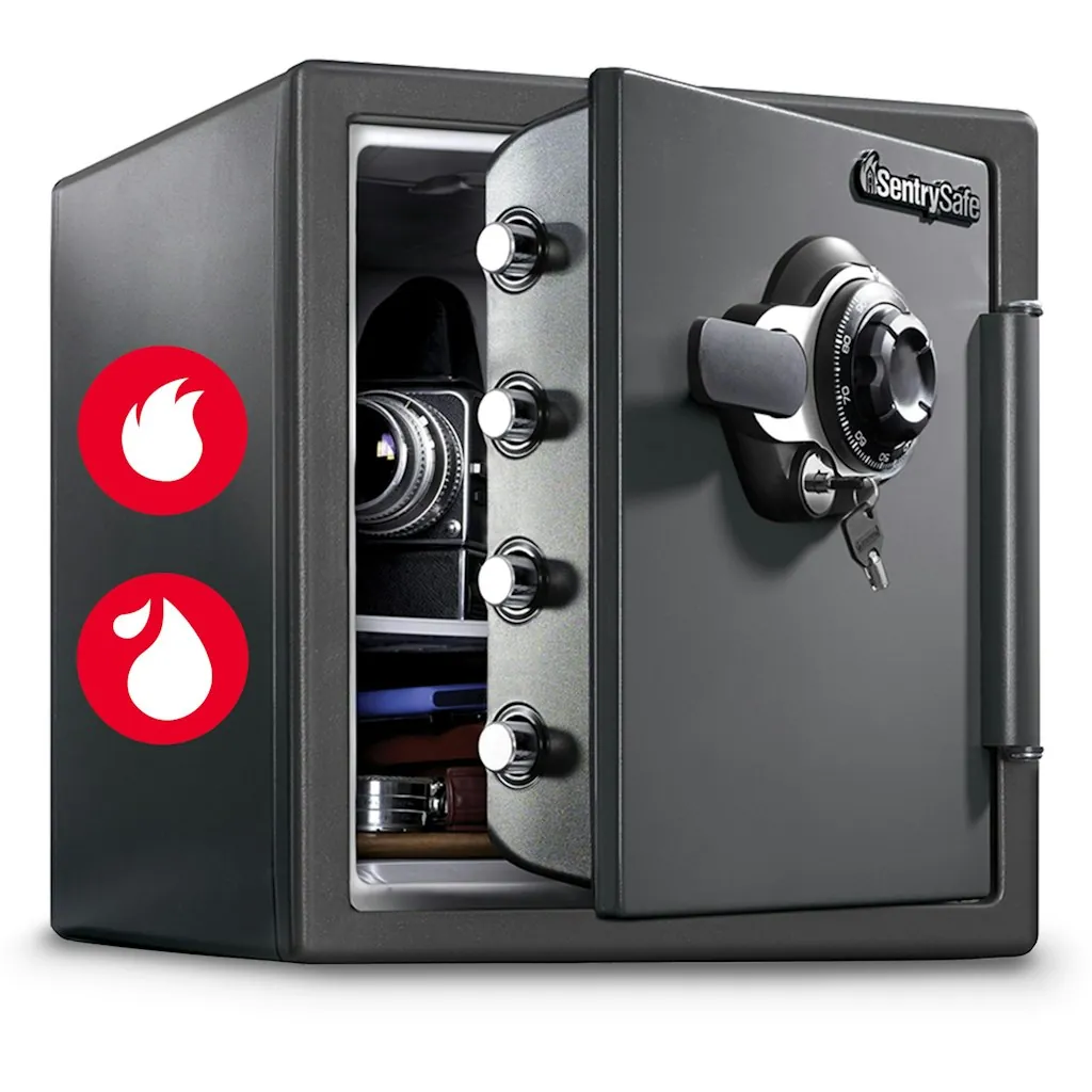 SentrySafe Fireproof Dial Combination 1.23-Cu. Ft. Safe