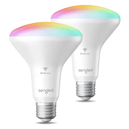 2-Pack Sengled Smart BR30 Multicolor LED Bulbs