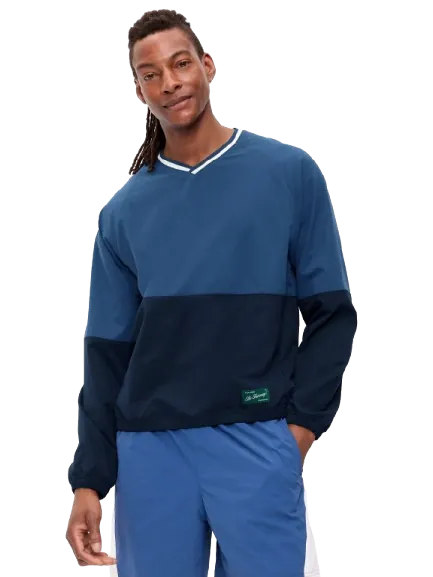 Old Navy Men's V-Neck Pullover Windbreaker