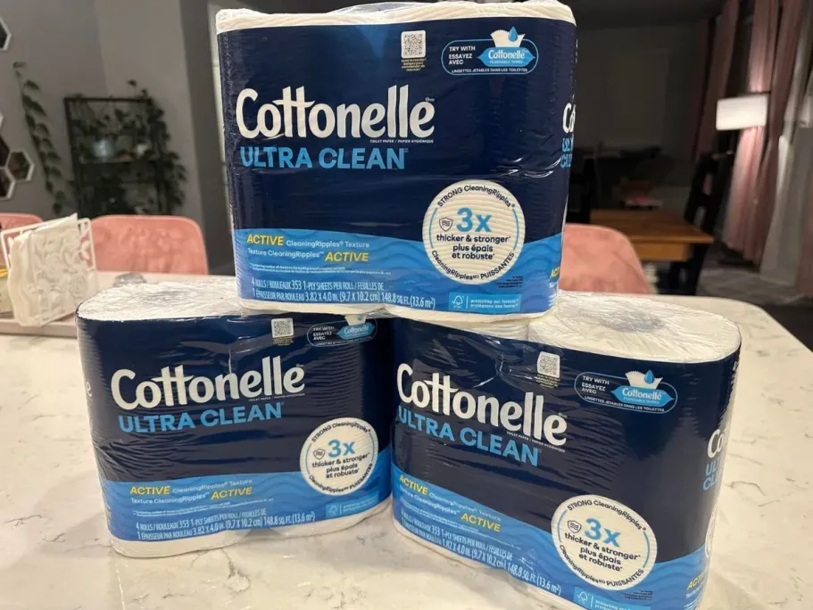 Cottonelle Toilet Paper 32-Count Family Mega Rolls