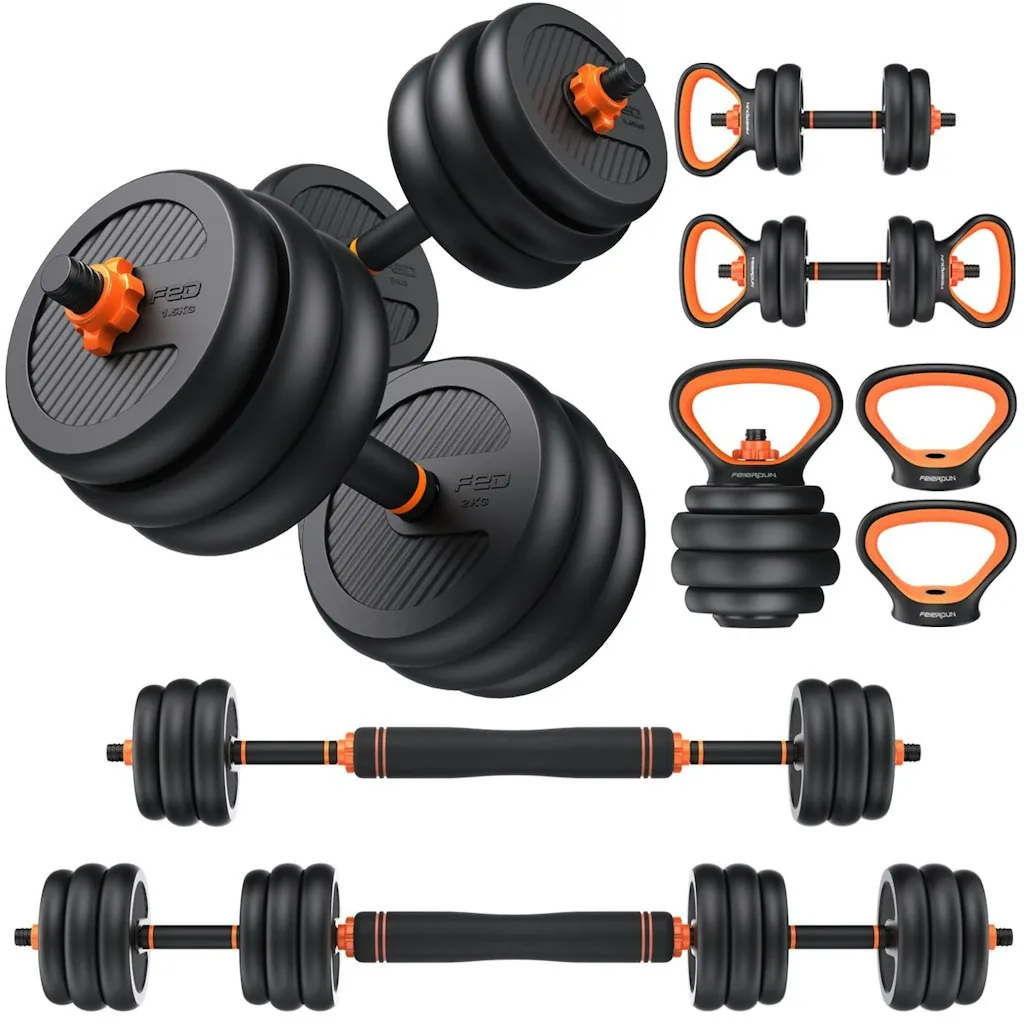Adjustable Dumbbells 20-lb. Free Weight Set