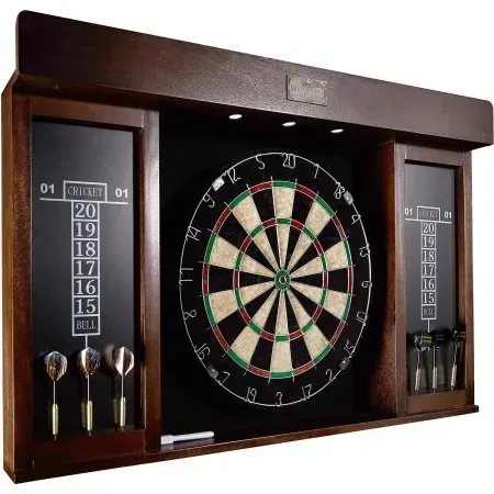 Barrington Billiards 40" Dartboard Cabinet w/ LED Lighting