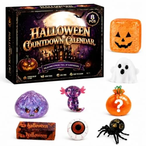 Halloween Squishy 8-Pack