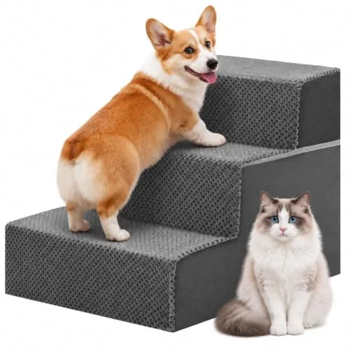 DUMOS Dog Stairs 3-Step