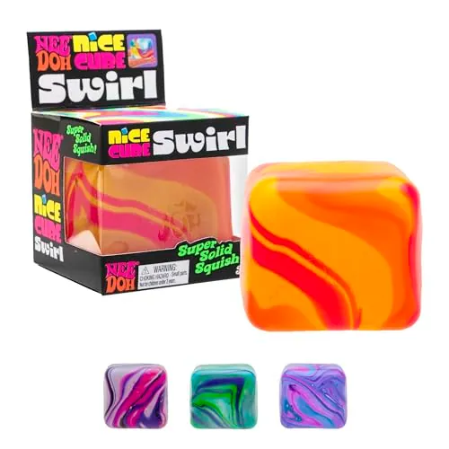 Schylling NeeDoh Nice Cube Swirl