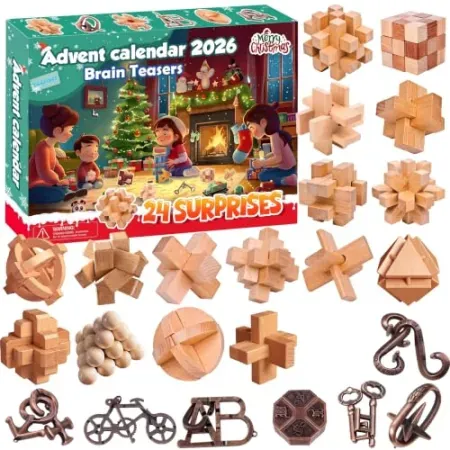Thigreact 24 Days of Brain Teaser Puzzle Advent Calendar