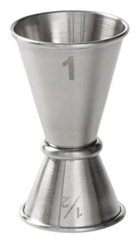 American Metalcraft JG1 Japanese-Style Stainless Steel Jigger (1/2-oz x 1-oz)