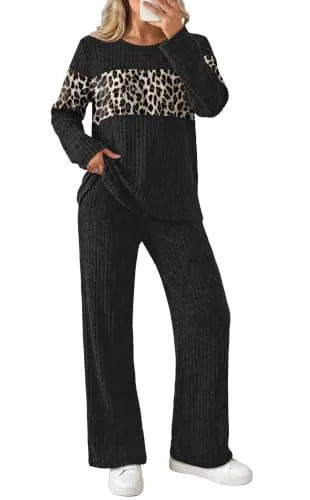 WIHOLL 2 Piece Sets for Women Matching Set WST2808