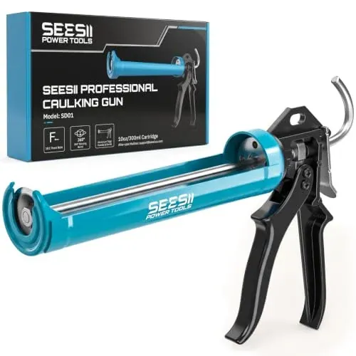 SEESII Caulking Gun with 18:1 Thrust Ratio