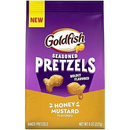 8-Oz Goldfish Seasoned Pretzels (Honey Mustard)