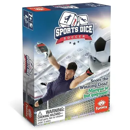 FoxMind Games: Sports Dice Soccer Dice Board Game