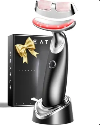 NeatLt 7-in-1 Portable Facial Massager with Jade Roller