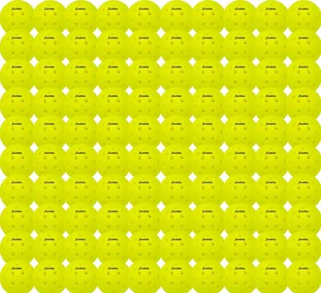 100-pack Franklin Sports X-40 Pickleballs