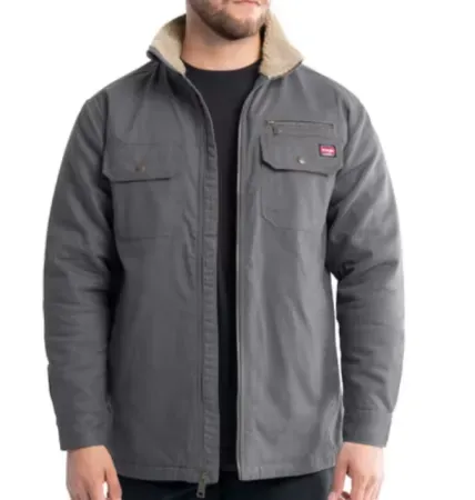 Wrangler Workwear Men's Mock Neck Jacket