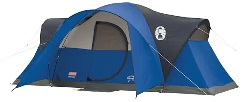 Coleman Montana 8-Person Weatherproof Camping Tent with Rainfly