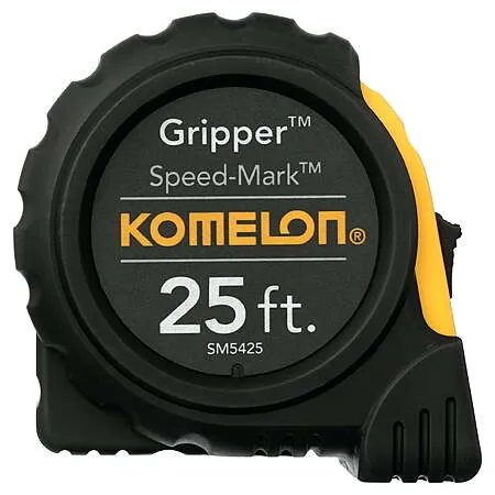25' Komelon Speed Mark Gripper Tape Measure