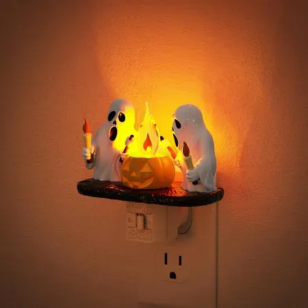 JandCase Halloween Plug-In Night Lights