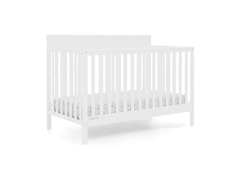 Delta Children Isabelle 6-in-1 Convertible Crib (Bianca White)