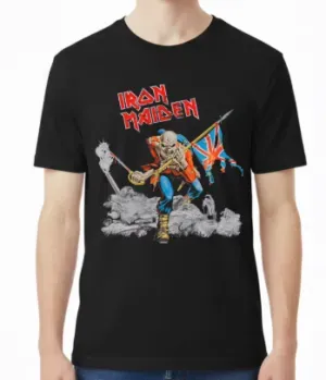 Iron Maiden Men's Graphic Tee Shirt
