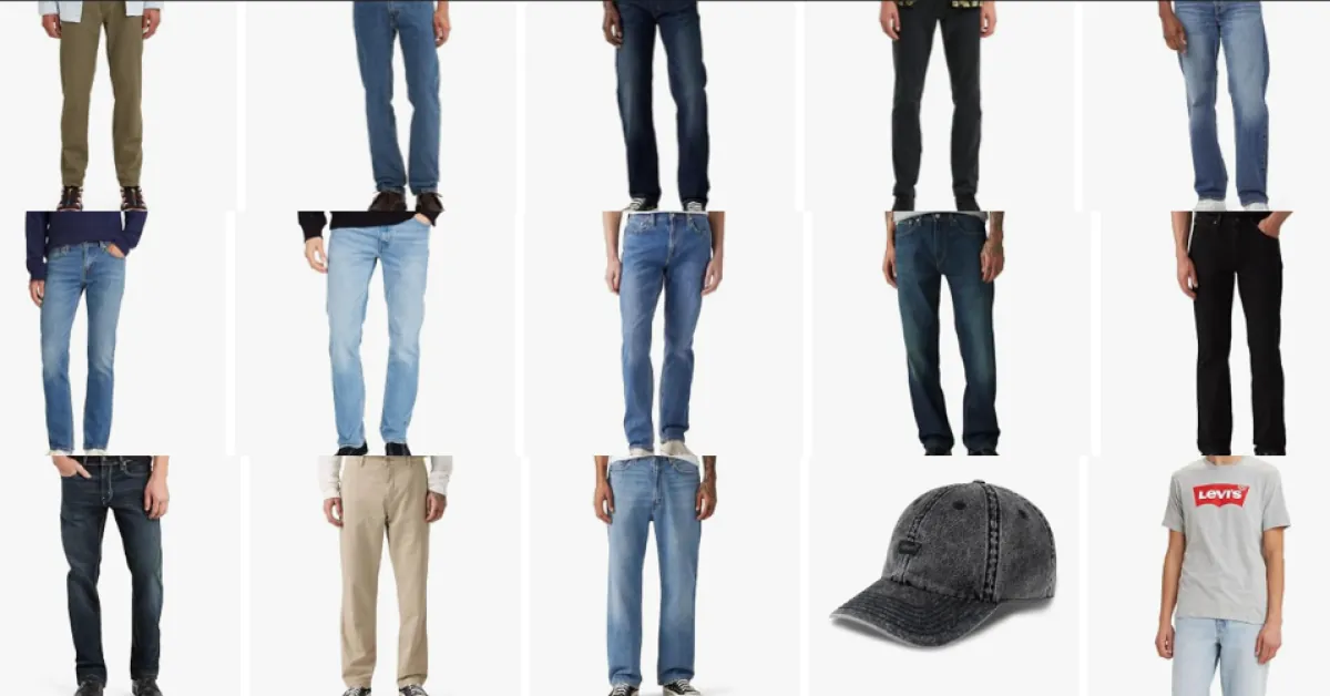 Levi’s Men’s 578® Baggy Fit Jeans