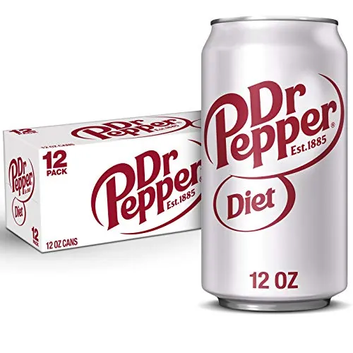 Dr Pepper Diet Soda 2 x 12-Pack 12-Oz