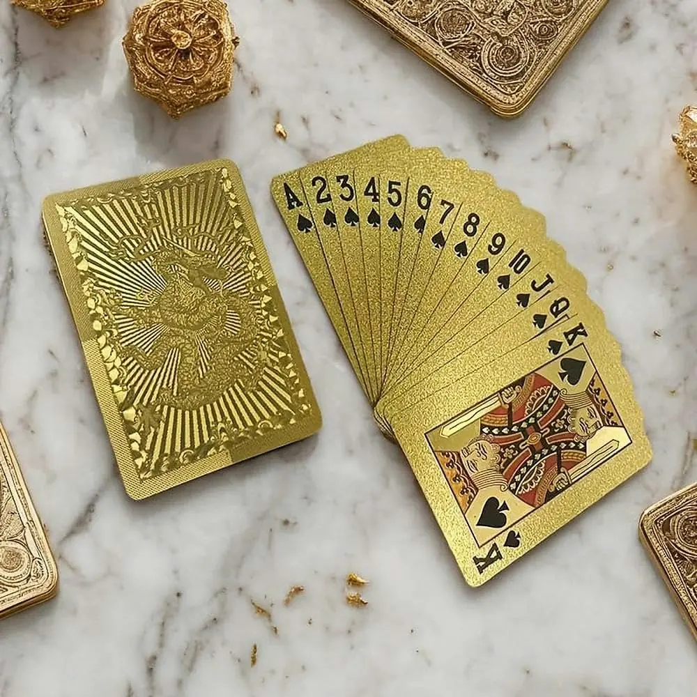 Golden Dragon PVC Playing Cards